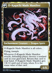 The Kami War // O-Kagachi Made Manifest [Kamigawa: Neon Dynasty Prerelease Promos] | Magic Magpie