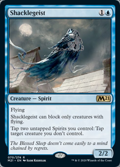 Shacklegeist [Core Set 2021] | Magic Magpie