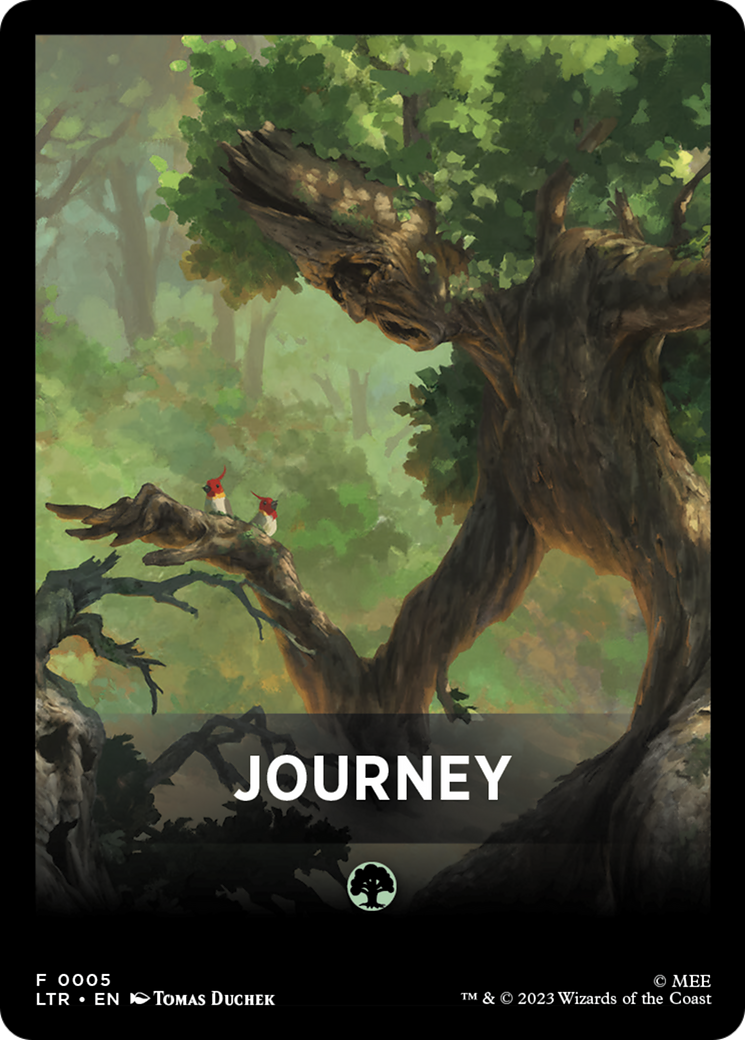 Journey Theme Card [The Lord of the Rings: Tales of Middle-Earth Tokens] | Magic Magpie