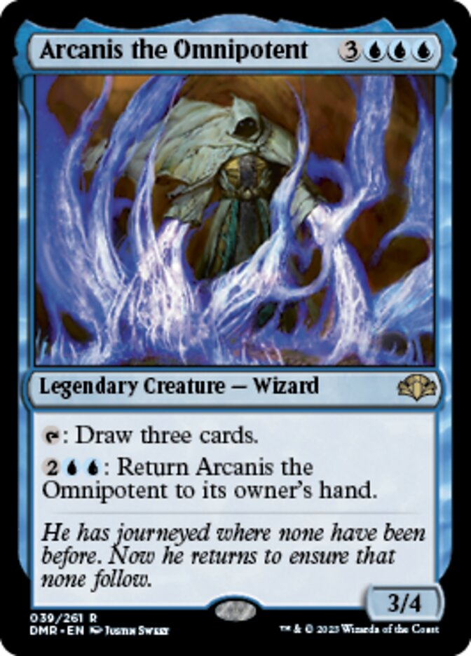 Arcanis the Omnipotent [Dominaria Remastered] | Magic Magpie