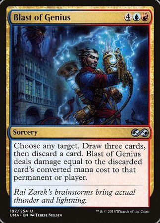 Blast of Genius [Ultimate Masters] | Magic Magpie