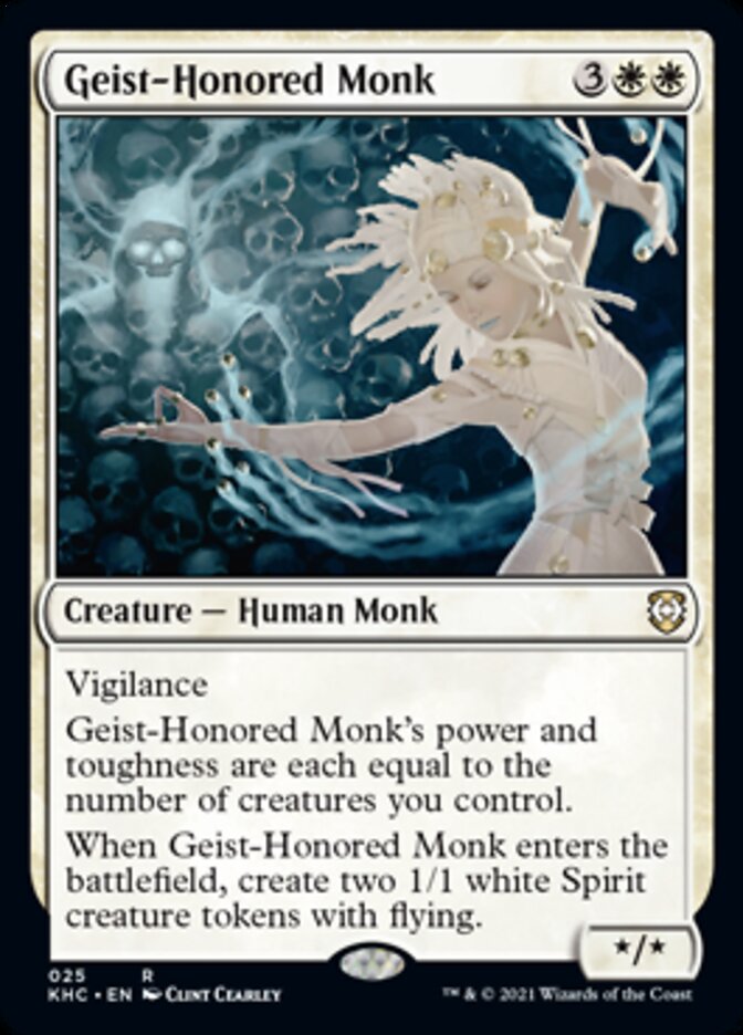 Geist-Honored Monk [Kaldheim Commander] | Magic Magpie