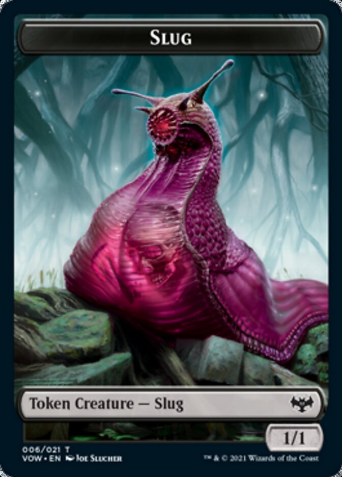 Slug Token [Innistrad: Crimson Vow Tokens] | Magic Magpie