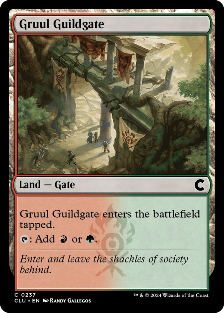 Gruul Guildgate [Ravnica: Clue Edition] | Magic Magpie