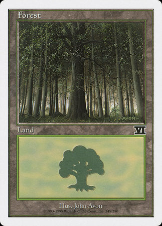 Forest (349) [Classic Sixth Edition] | Magic Magpie