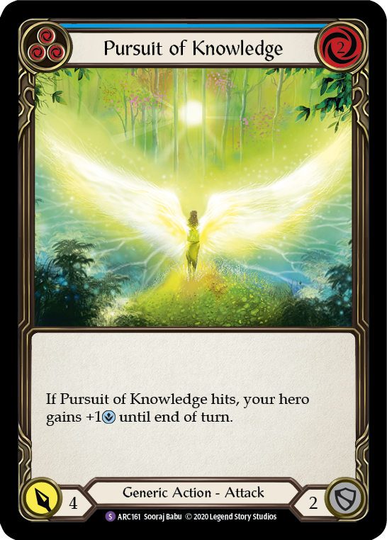 Pursuit of Knowledge [U-ARC161] Unlimited Normal | Magic Magpie