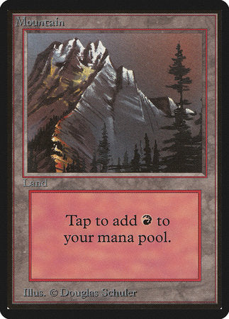 Mountain (A) [Limited Edition Beta] | Magic Magpie