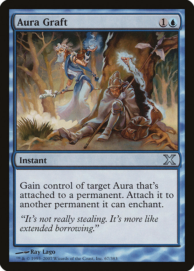 Aura Graft [Tenth Edition] | Magic Magpie