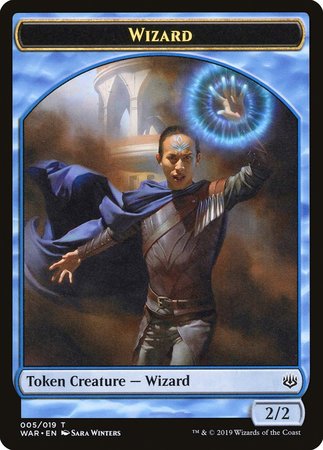 Wizard Token [War of the Spark Tokens] | Magic Magpie