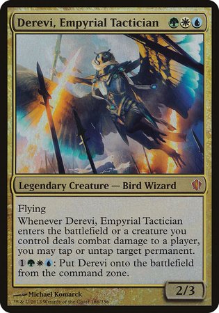 Derevi, Empyrial Tactician (Commander 2013) [Commander 2013 Oversized] | Magic Magpie