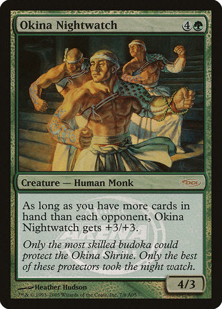 Okina Nightwatch [Arena League 2005] | Magic Magpie