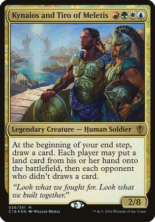 Kynaios and Tiro of Meletis (Commander 2016) [Commander 2016 Oversized] | Magic Magpie