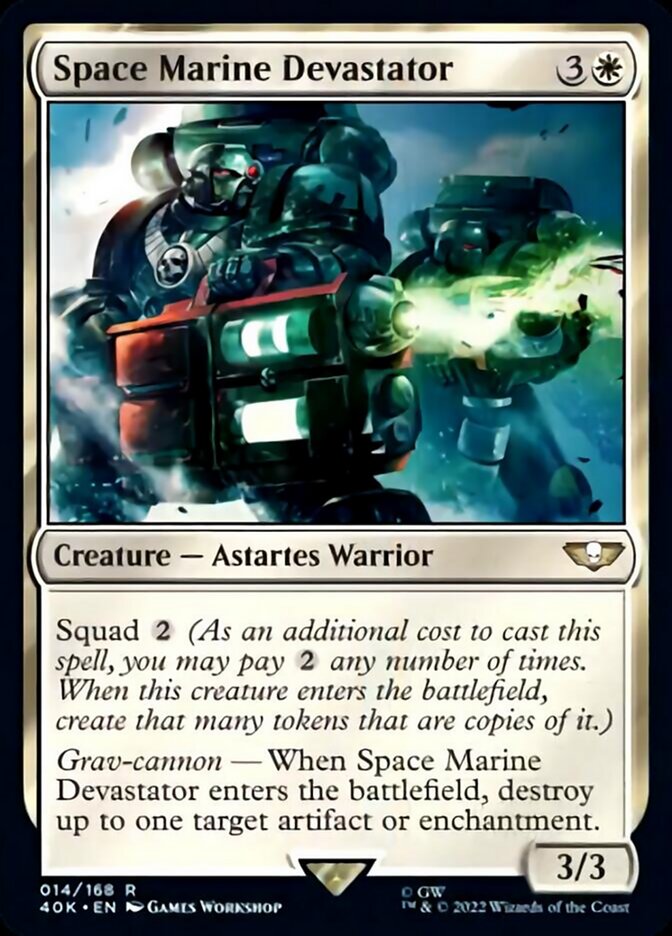 Space Marine Devastator [Universes Beyond: Warhammer 40,000] | Magic Magpie