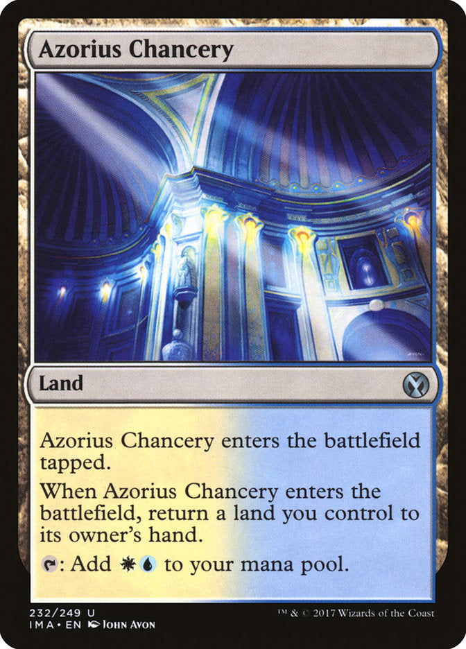 Azorius Chancery [Iconic Masters] | Magic Magpie