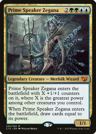 Prime Speaker Zegana [Commander 2015] | Magic Magpie