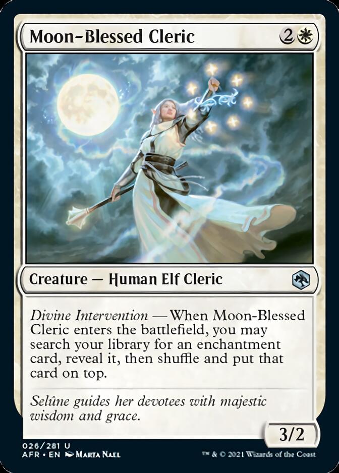 Moon-Blessed Cleric [Dungeons & Dragons: Adventures in the Forgotten Realms] | Magic Magpie