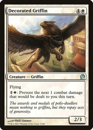 Decorated Griffin [Theros] | Magic Magpie