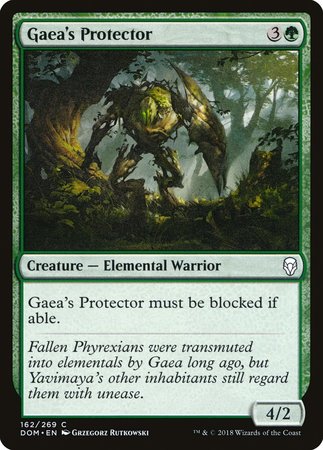 Gaea's Protector [Dominaria] | Magic Magpie