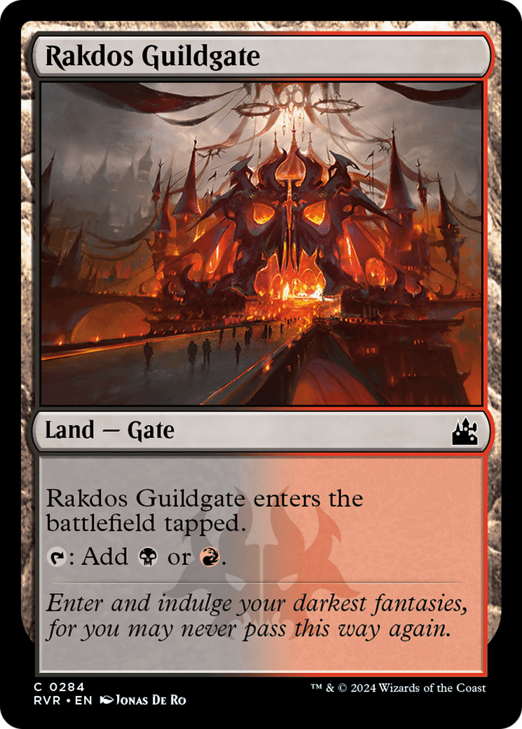 Rakdos Guildgate [Ravnica Remastered] | Magic Magpie