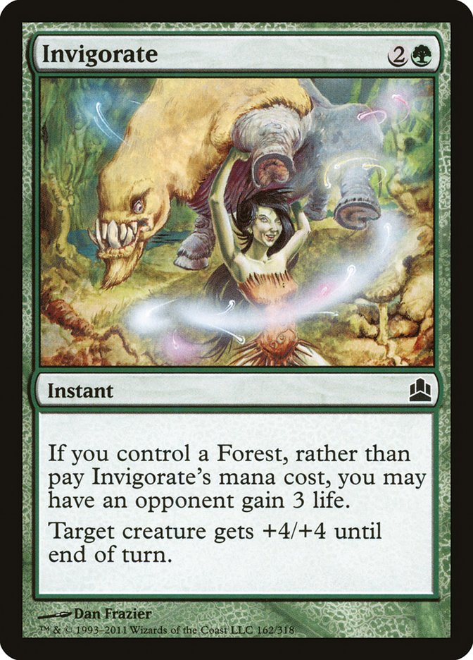 Invigorate [Commander 2011] | Magic Magpie