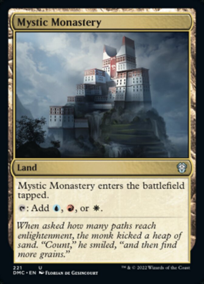 Mystic Monastery [Dominaria United Commander] | Magic Magpie