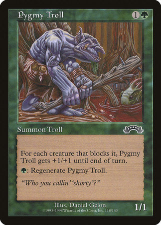 Pygmy Troll [Exodus] | Magic Magpie