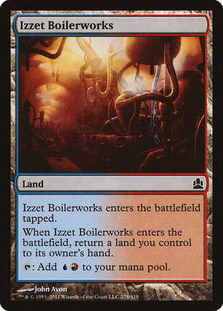 Izzet Boilerworks [Commander 2011] | Magic Magpie