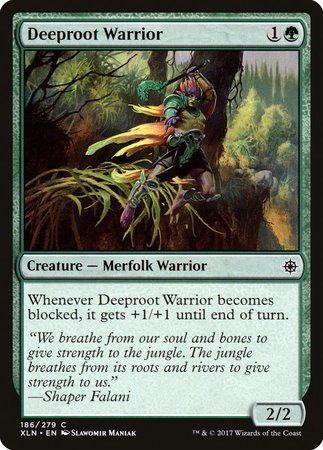 Deeproot Warrior [Ixalan] | Magic Magpie