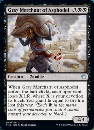 Gray Merchant of Asphodel [Theros Beyond Death] | Magic Magpie