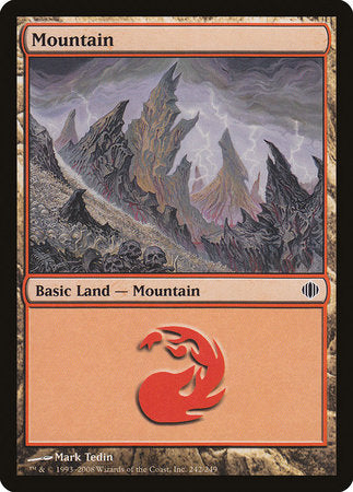 Mountain (242) [Shards of Alara] | Magic Magpie
