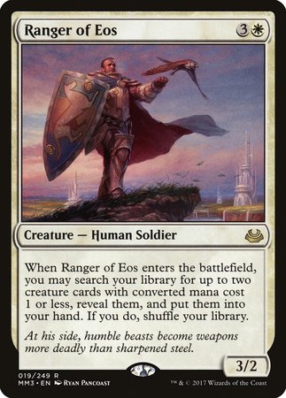 Ranger of Eos [Modern Masters 2017] | Magic Magpie