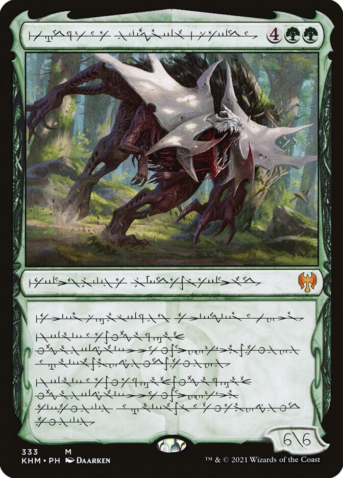 Vorinclex, Monstrous Raider (Phyrexian) [Kaldheim] | Magic Magpie