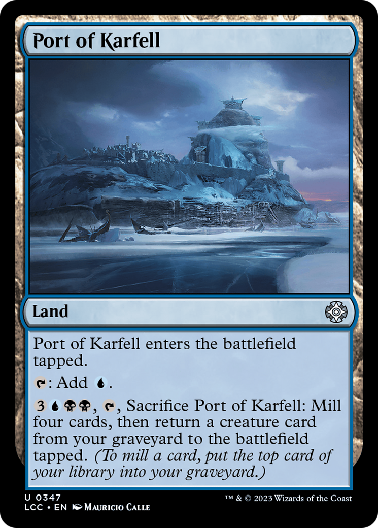 Port of Karfell [The Lost Caverns of Ixalan Commander] | Magic Magpie