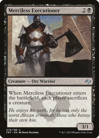 Merciless Executioner [Fate Reforged] | Magic Magpie