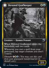 Devoted Grafkeeper // Departed Soulkeeper [Innistrad: Double Feature] | Magic Magpie