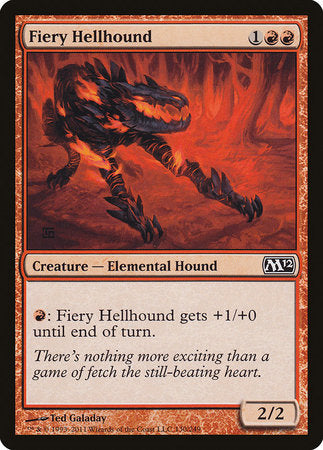 Fiery Hellhound [Magic 2012] | Magic Magpie
