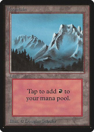 Mountain (B) [Limited Edition Beta] | Magic Magpie