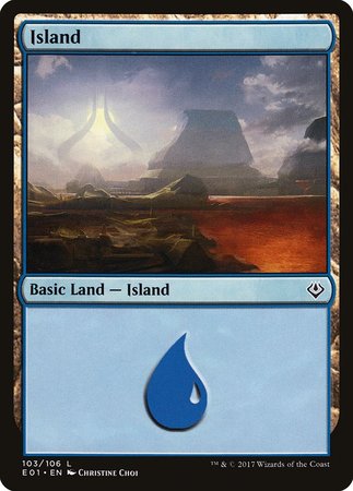 Island (103) [Archenemy: Nicol Bolas] | Magic Magpie