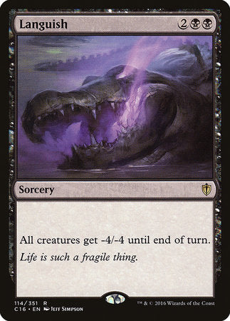Languish [Commander 2016] | Magic Magpie