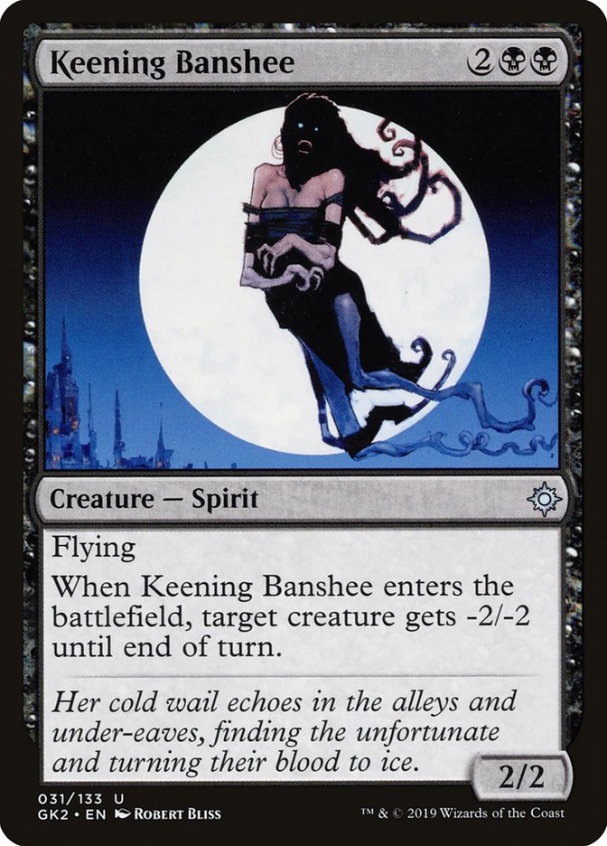 Keening Banshee [Ravnica Allegiance Guild Kit] | Magic Magpie