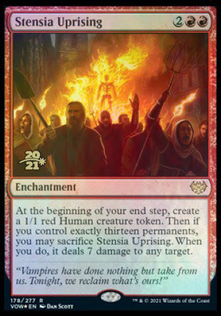 Stensia Uprising [Innistrad: Crimson Vow Prerelease Promos] | Magic Magpie