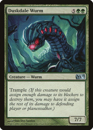 Duskdale Wurm [Magic 2013] | Magic Magpie