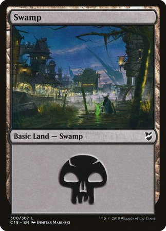 Swamp (300) [Commander 2018] | Magic Magpie