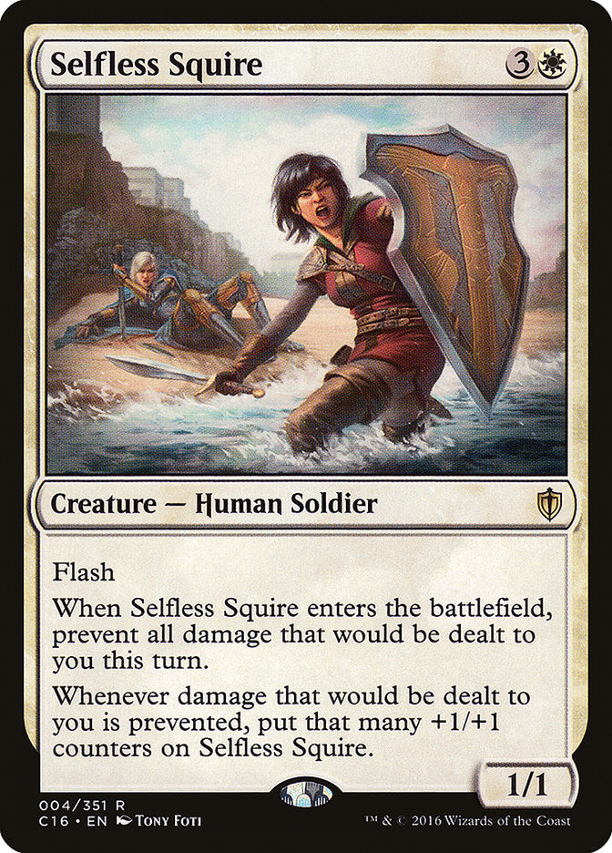 Selfless Squire [Commander 2016] | Magic Magpie