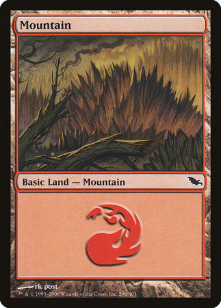 Mountain (296) [Shadowmoor] | Magic Magpie