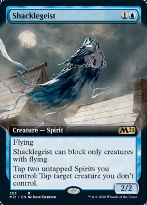 Shacklegeist (Extended Art) [Core Set 2021] | Magic Magpie