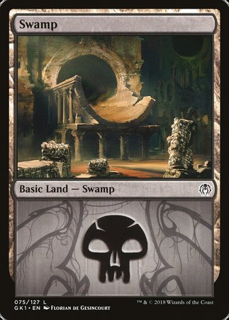 Swamp (75) [GRN Guild Kit] | Magic Magpie