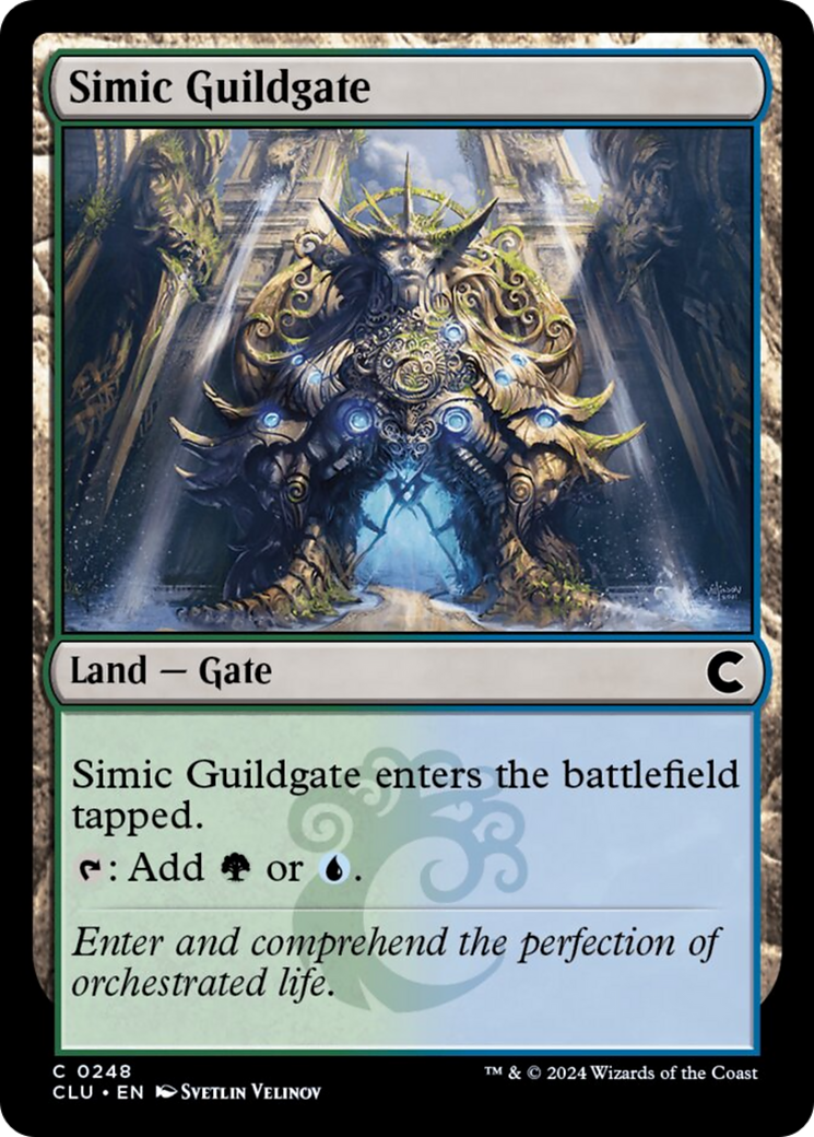 Simic Guildgate [Ravnica: Clue Edition] | Magic Magpie