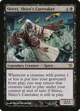 Shirei, Shizo's Caretaker [Betrayers of Kamigawa] | Magic Magpie