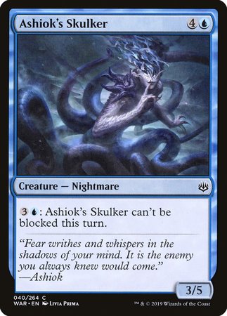 Ashiok's Skulker [War of the Spark] | Magic Magpie